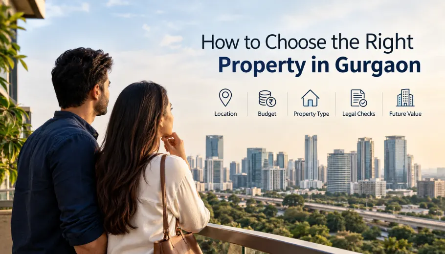 How to Choose the Right Property in Gurgaon: A Complete Buyer's Guide