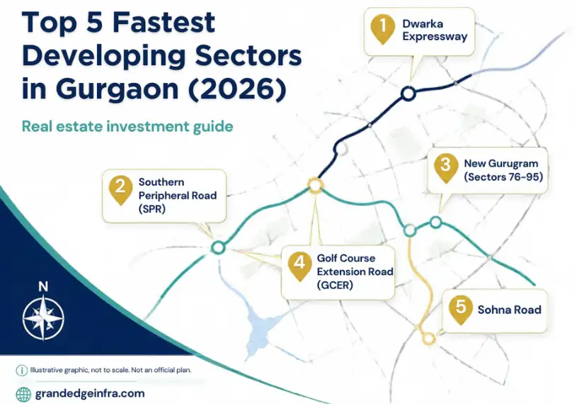 Fastest-Developing-Sectors-in-Gurgaon