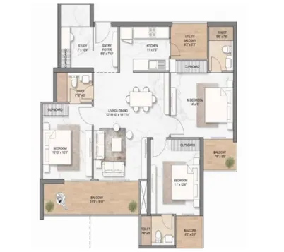2.5 BHK