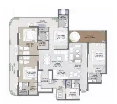 3.5 BHK