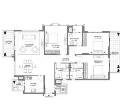 3 BHK