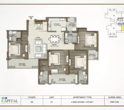 4.5 BHK