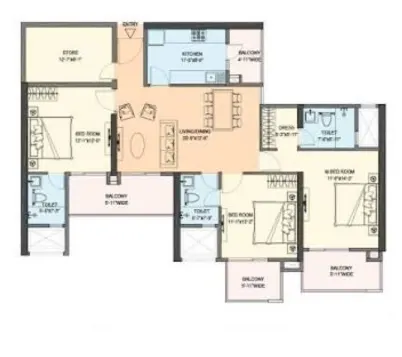 3 BHK
