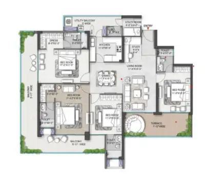 4.5 BHK