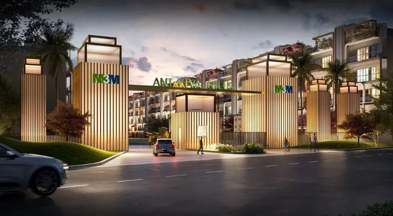 M3M-Antalya-Hills-Sector-79-Gurgaon-Aerial-View-of-Low-Rise-Luxury-Floors