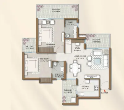 2.5 BHK