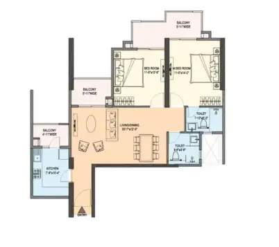 2 BHK